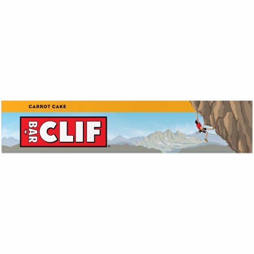 Clif Bar® Carrot Cake Energy Bars Perspective: left