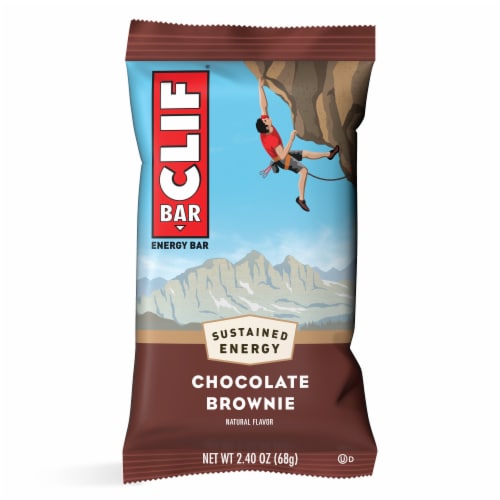 CLIF BAR® Chocolate Brownie Energy Bars Perspective: left