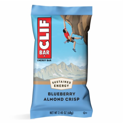 CLIF BAR® Blueberry Crisp Energy Bars Perspective: left
