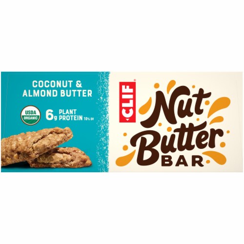 Clif Bar® Organic Nut Butter Coconut & Almond Butter Snack Bars Perspective: left
