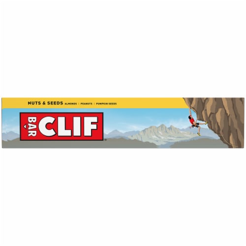 Clif Bar Nuts & Seeds Bars Perspective: left