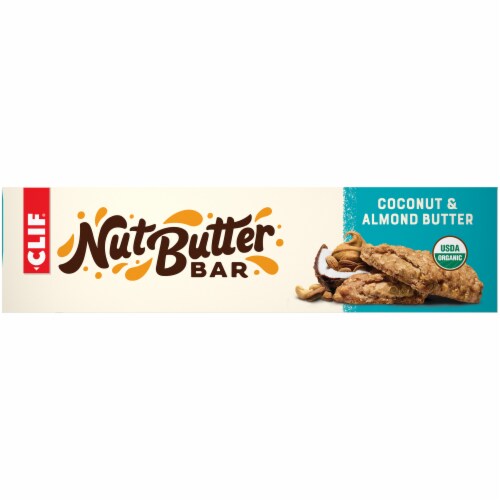 Clif Nut Butter Filled Coconut & Almond Butter Bars Perspective: left