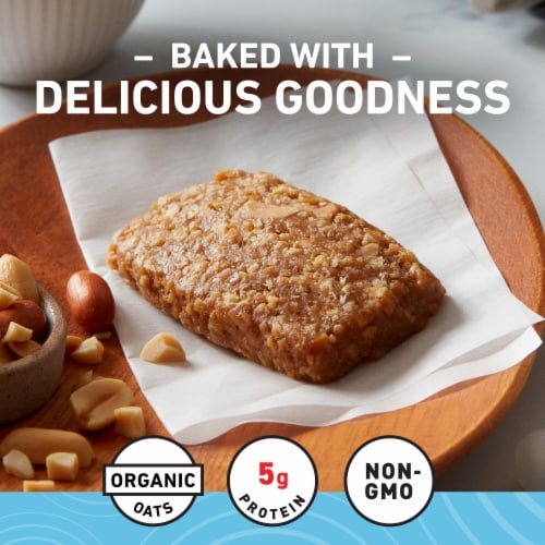Clif Bar Minis Crunchy Peanut Butter Snack-Size Energy Bars Perspective: left