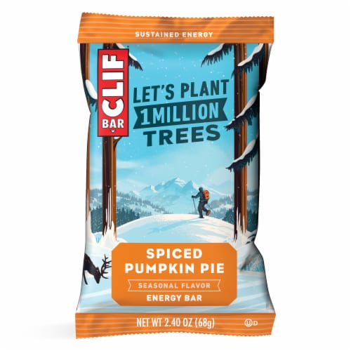 CLIF BAR® Spiced Pumpkin Pie Energy Bars Perspective: left