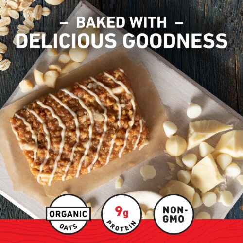CLIF BAR® White Chocolate Macadamia Nut Energy Bars Perspective: left