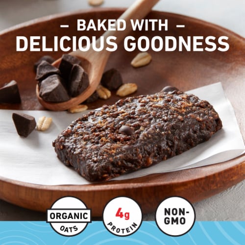 Clif Bar Minis Chocolate Brownie Flavor Snack-Size Energy Bars Perspective: left