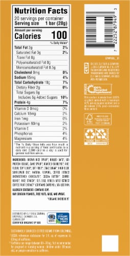 Clif Bar Coffee Collection Cappuccino Mini Energy Bars Perspective: left