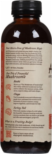 GT's Alive Ancient Mushroom Elixir - Ginger Turmeric Perspective: left