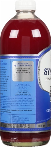 GT's Living Foods Synergy Organic Gingerberry Kombucha Perspective: left