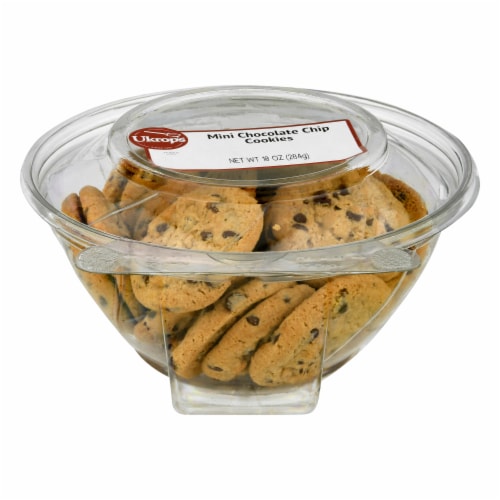 Ukrop's™ Mini Chocolate Chip Cookies Perspective: left