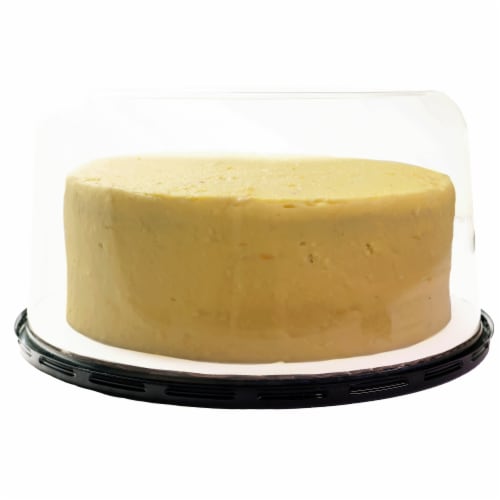 Ukrop's Fresh Lemon Buttercream Cake Perspective: left