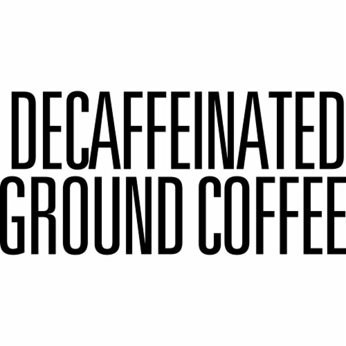 Folgers Classic Medium Roast Ground Coffee Decaf 25.9 oz (Pack of 14) Perspective: left