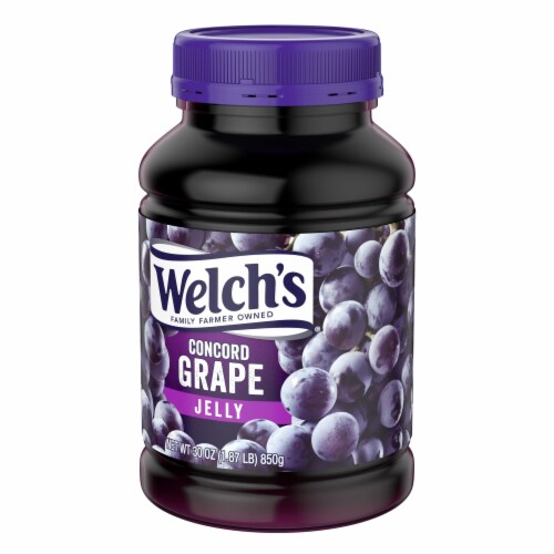 Welch's Concord Grape Jelly (Pack of 32) Perspective: left