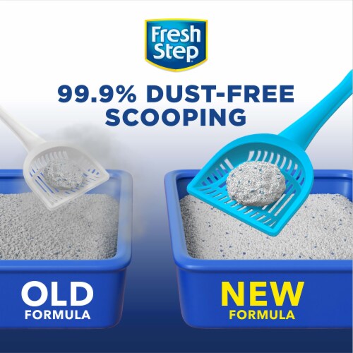 Fresh Step Crystals, Premium Cat Litter, Scented (Pack of 4) Perspective: left