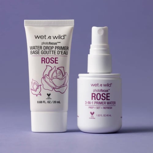 wet n wild Photo Focus Primer Water, Rose Addiction, 1.52 Ounces (Pack of 18) Perspective: left