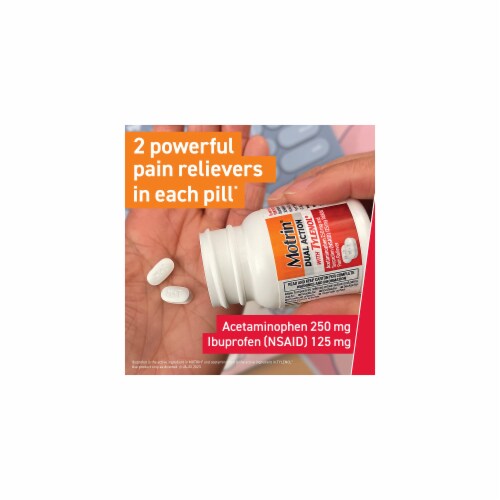 Motrin Dual Action with Tylenol Ibuprofen & Acetaminophen 20