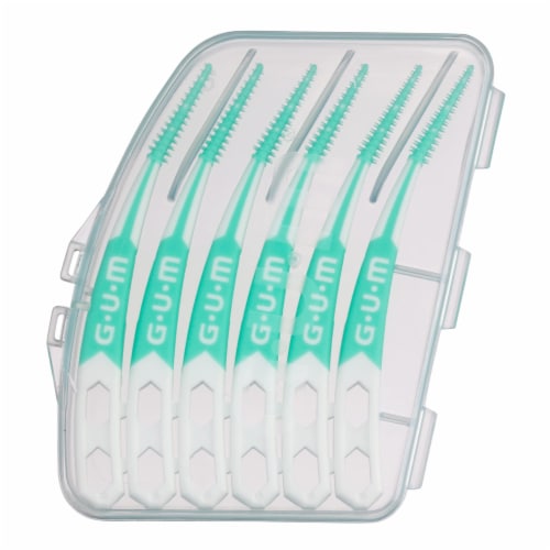 GUM Soft-Picks Advanced Dental Picks 60 Count (Pack of 20) Perspective: left