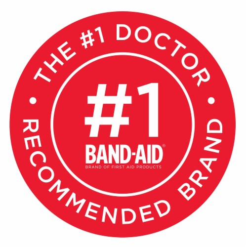 Band Aid Brand Flexible Rolled Medical Gauze 4 in X 2.1 Yd 5 Ct (Pack of 48) Perspective: left