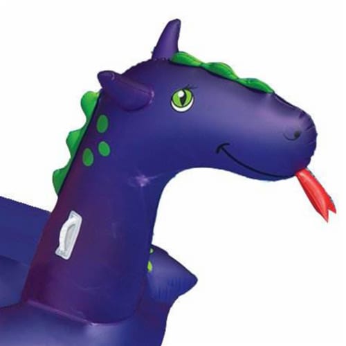 purple pool float
