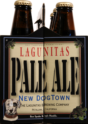 Lagunitas Brewing Company Dog Town Pale Ale Perspective: left