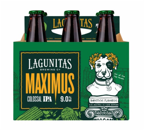 Lagunitas Brewing Company Maximus IPA Perspective: left