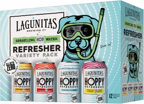 Lagunitas Brewing Co. Sparkling Hop Water Perspective: left