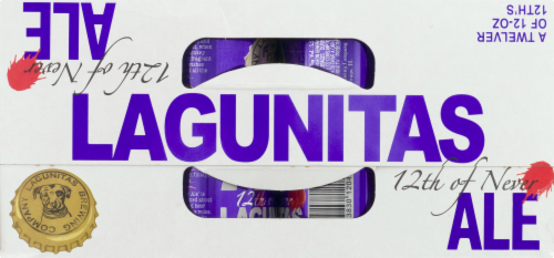 Lagunitas 12th of Never Ale Perspective: left