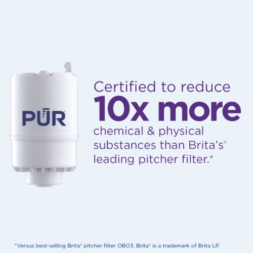 Pur® Replacement Filters - White Perspective: left