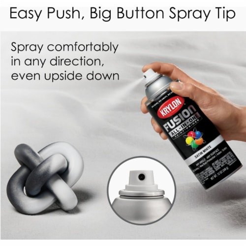 Krylon Spray Paint - White Perspective: left