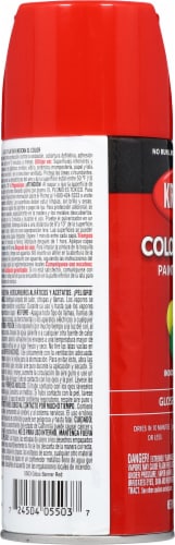 Krylon® Color Maxx Gloss Banner Red Paint and Primer Spray Perspective: left