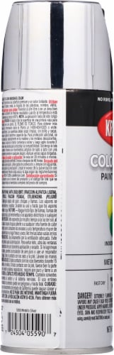 Krylon® ColorMaxx™ Indoor/Outdoor Paint & Primer - Metallic Silver Perspective: left