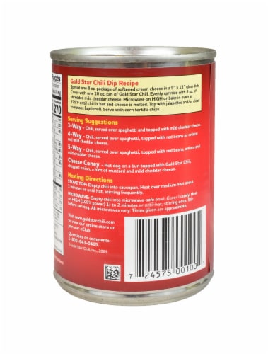 Gold Star® Cincinnati Style Original Chili Perspective: left