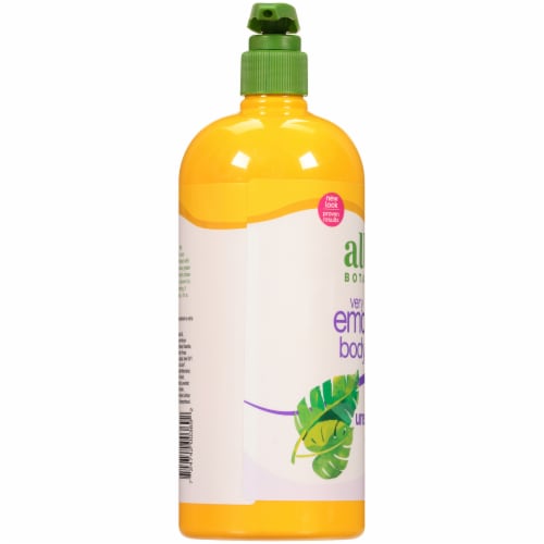 Alba Botanica® Unscented Very Emollient® Body Lotion Perspective: left