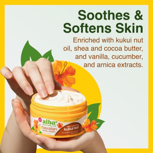 Alba Botanica® Hawaiian Kukui Nut Body Cream Perspective: left