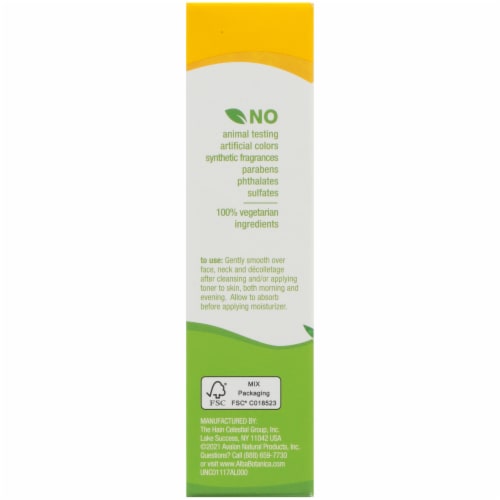 Alba Botanica® Hemp Soothing Serum Perspective: left