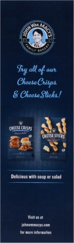 John Wm. Macy's® Original Cheddar Cheesesticks Perspective: left