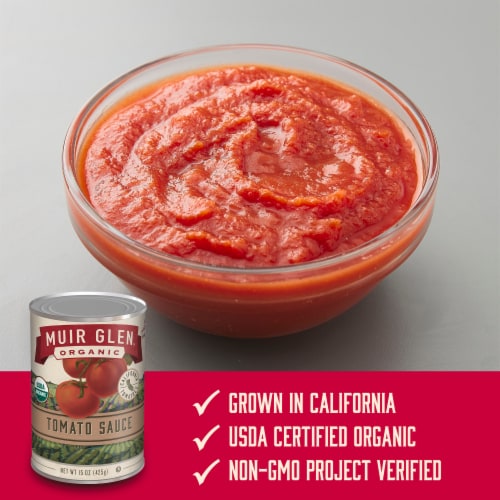 Muir Glen Organic Tomato Sauce Perspective: left