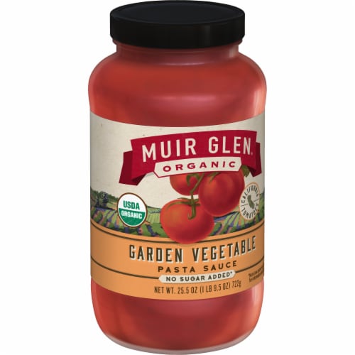 Muir Glen™ Organic Garden Vegetable Pasta Sauce Perspective: left
