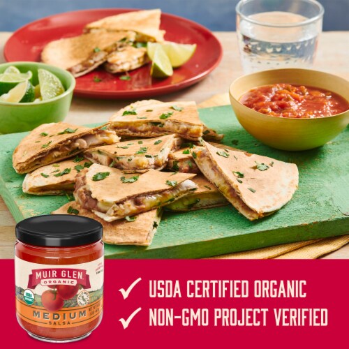 Muir Glen™ Organic Medium Salsa Perspective: left