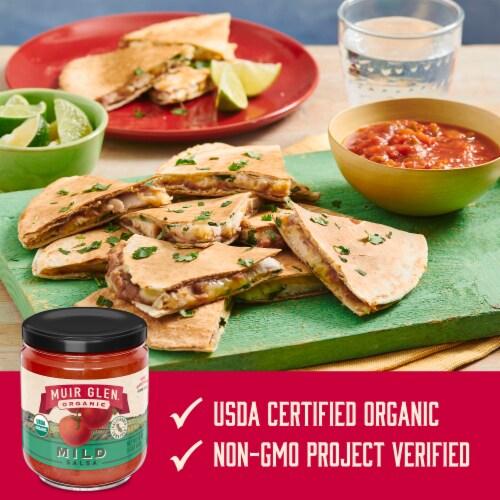 Muir Glen™ Organic Mild Salsa Perspective: left