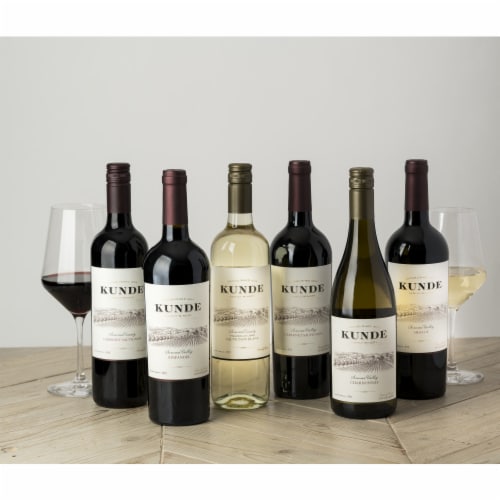 Kunde Family Estate Cabernet Sauvignon California Red Wine Perspective: left