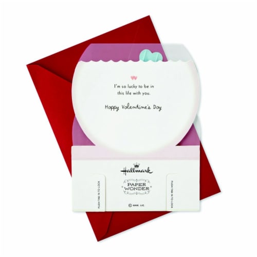 Valentine's Day Card #48: Hallmark Paper Wonder Pop Up Valentine's Day Card for Significant Other Perspective: left