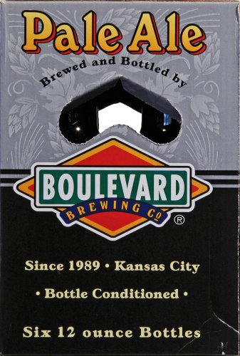 Boulevard Brewing Co. Pale Ale Perspective: left