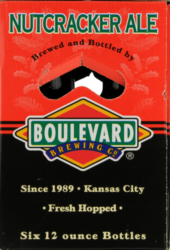 Boulevard Brewing Co. Nut Cracker Ale Perspective: left