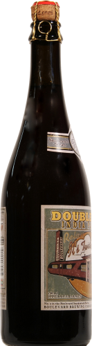 Boulevard Brewing Co. Smokestack Double-Wide IPA Bottle Perspective: left