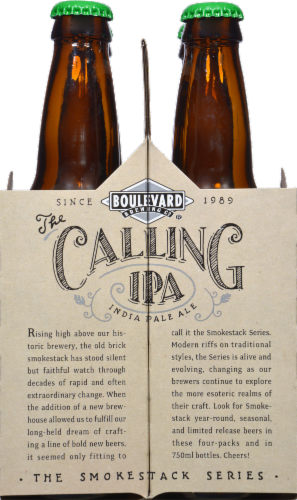 Boulevard Brewing Co. The Calling IPA Perspective: left
