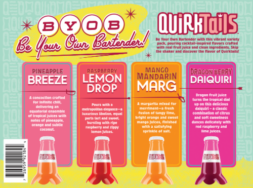 Duvel Quicktails™ BYOB Hard Seltzer - Variety Perspective: left