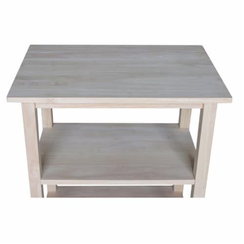 International Concepts 185 Microwave Cart Perspective: left