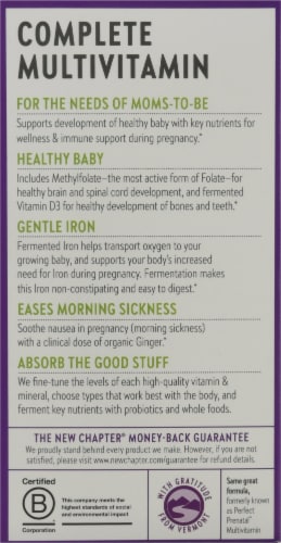 New Chapter Og Perfect Prenatal Perspective: left