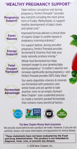 New Chapter Perfect Prenatal Multi-Vitamin 192 Count Perspective: left